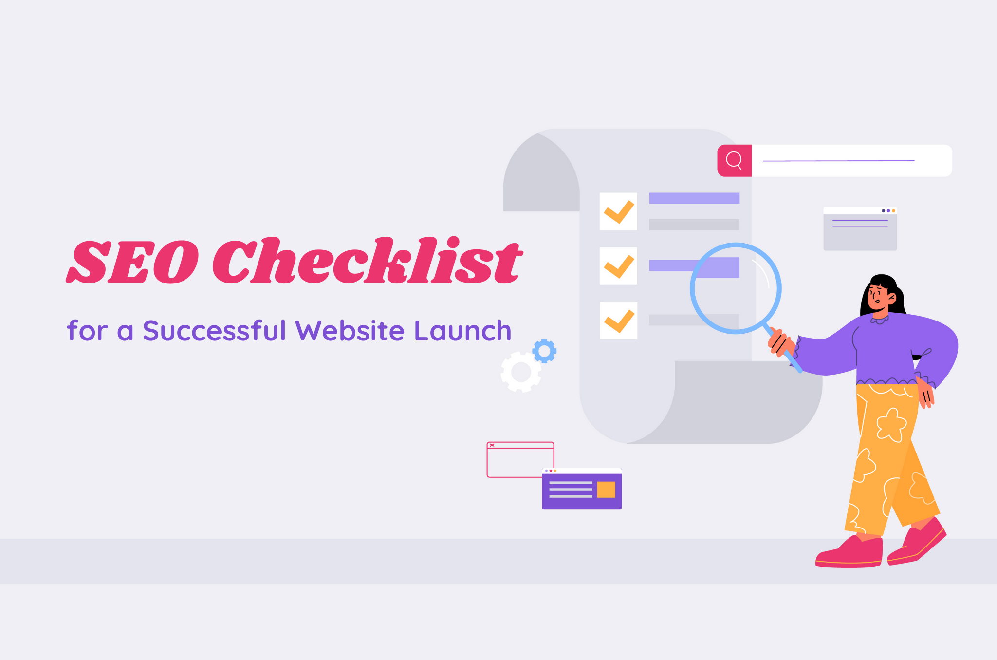 SEO Checklist for website launch