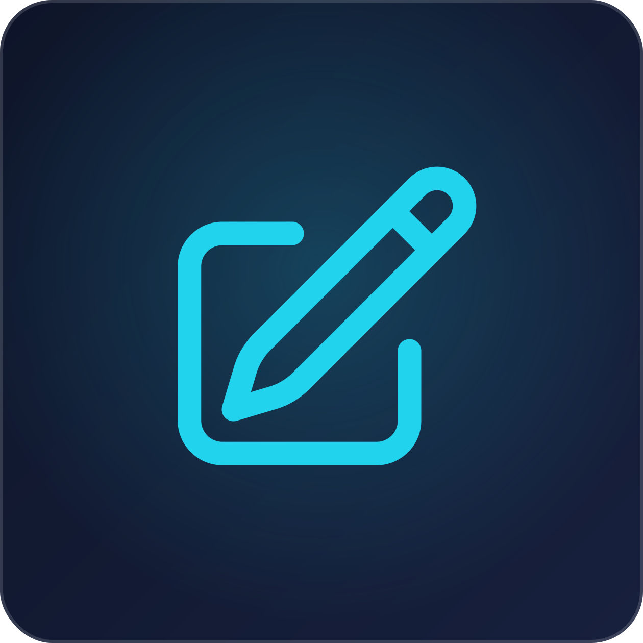 Content strategy writing icon
