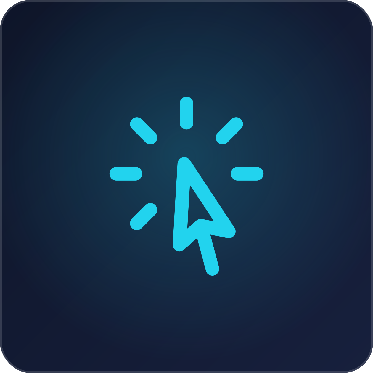 Conversion rate optimization icon