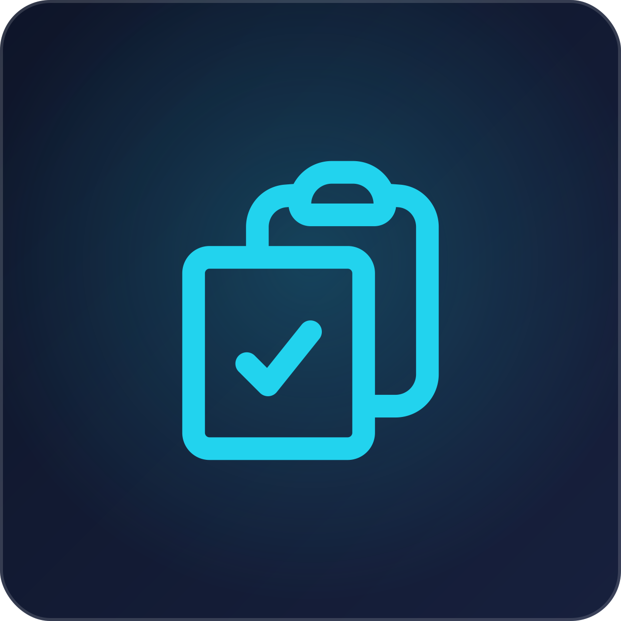 Technical SEO audit checklist icon